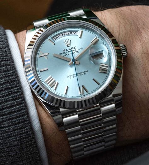 rolex perpetual day date 40 platinum|day date 40 platinum price.